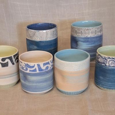 6 mugs à café