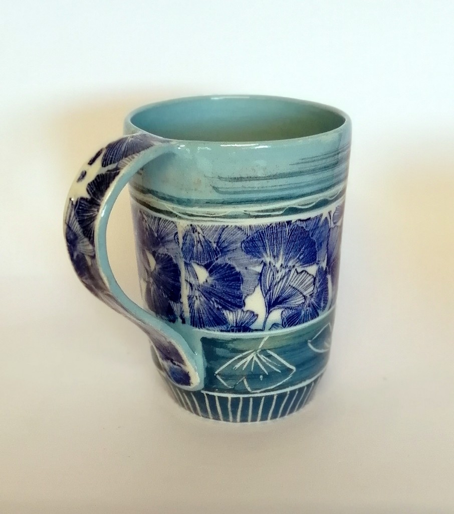 Mug à anse ginko