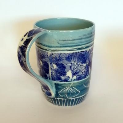 Mug à anse ginko