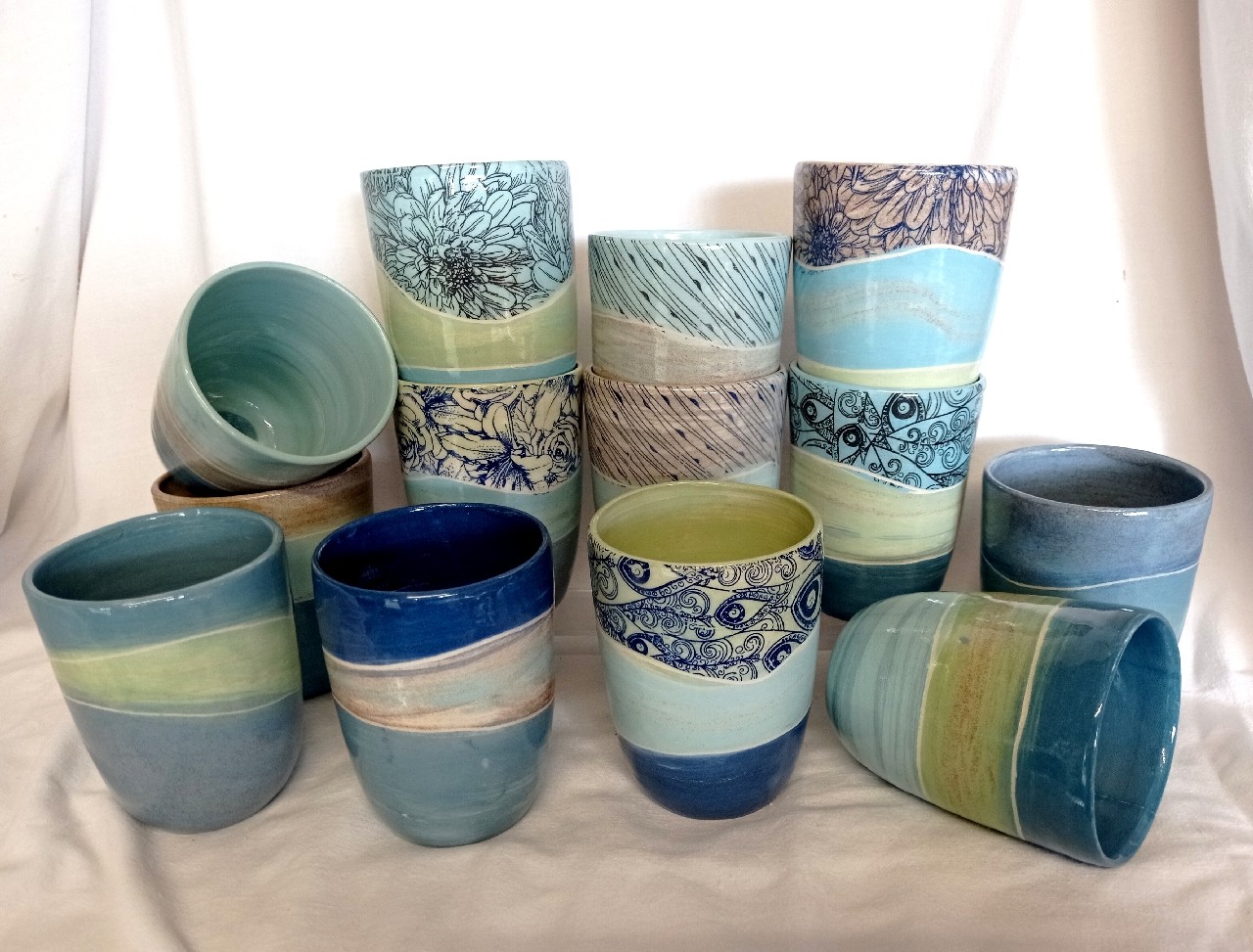 Serie mugs simples